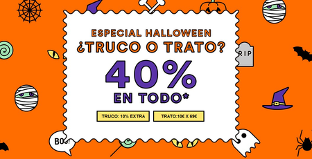 Especial Halloween en La Redoute ¿Truco o trato?