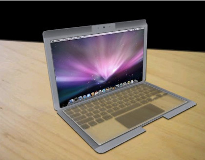 Concepto de un posible "MacBook touch" basado en las últimas patentes de Apple