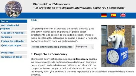 e2democracy, se buscan 400 personas para un estudio de ahorro