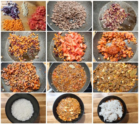 Pasos Arroz Tapado