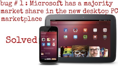 Ubuntu da por cerrado su primer bug, la imagen de la semana