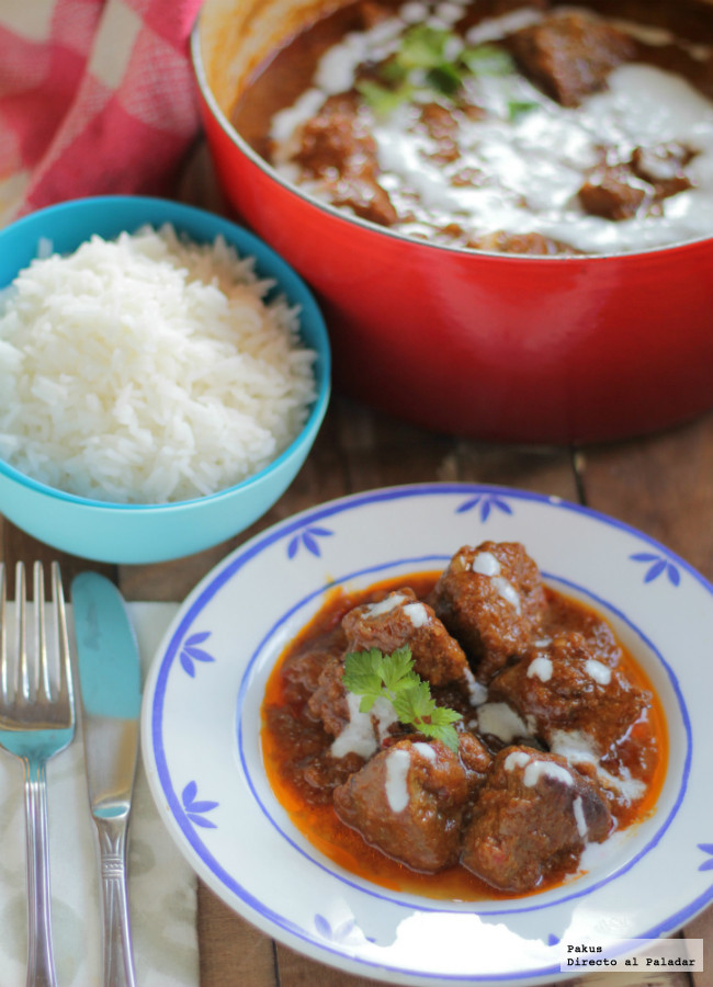 Estofado de buey al curry, un guiso inolvidable