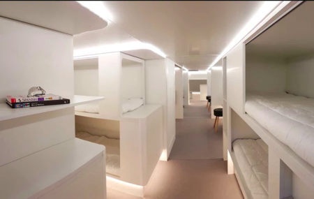 Pronto podrás echarte una siesta en la bodega de un Airbus
