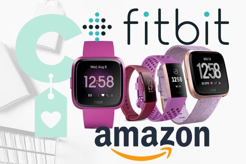Selección de relojes y pulseras de actividad Fitbit a Selección de relojes y pulseras Fitbit en Amazon, para pagar
