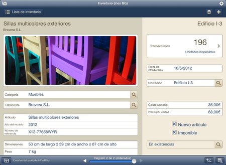 FileMaker en iPad