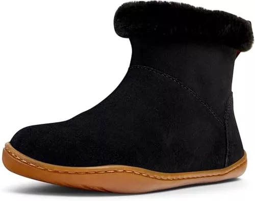 Camper Peu Cami K900365, Botín Niñas, Negro 001, 34 EU