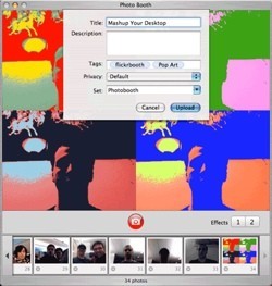 FlickrBooth, para mandar las fotos de iSight a Flickr