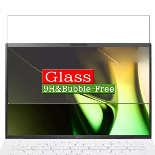 VacFun Vidrio Templado Protector de Pantalla, compatible con LG gram 14Z90S 14" Laptop Visible Area Screen Protector Película Protectora
