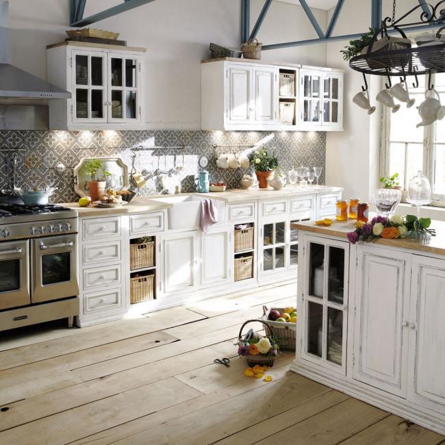 7 islas de cocina de pequeño tamaño de maisons du monde