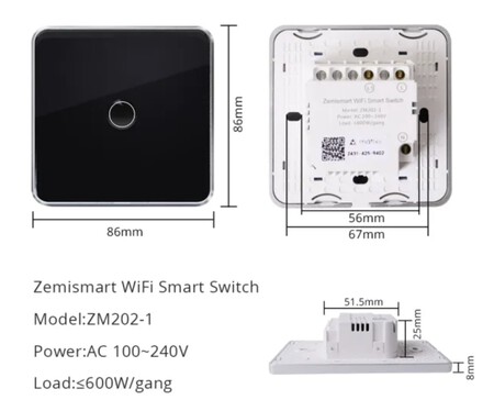 ZemiSmart Matter Switch