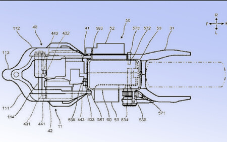 Yamaha Tmax Scooter Hibrida Patente 2020 2