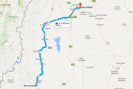 Tramo Barrancas San Rafael