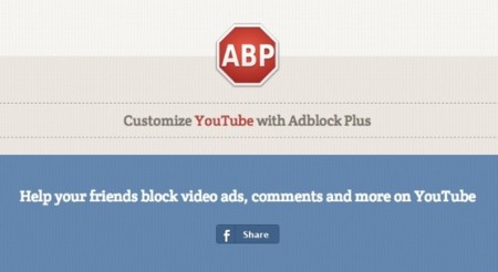 AdBlock Plus aprovecha el tirón y lanza soluciones para "quitar las molestias" de YouTube