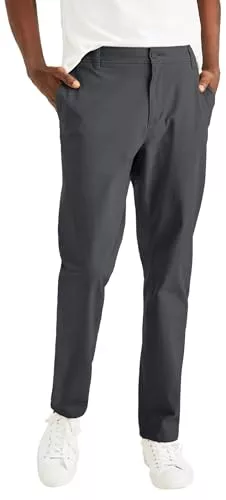 Dockers Ultimate 360 Chino Straight, Pantalones para Hombre, Steelhead, 30W/34L