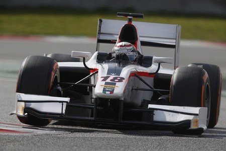 Stefano Coletti marca el mejor tiempo del último día de pruebas de la GP2 en Barcelona