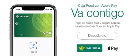 Apple Pay aterriza en Caja Rural desde hoy mismo (EVO Banco también)