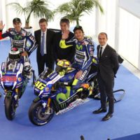 Movistar Yamaha MotoGP. Una presentación con optimismo, preocupación por las gomas y cosas del pasado