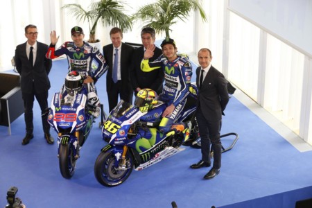 Movistar Yamaha MotoGP. Una presentación con optimismo, preocupación por las gomas y cosas del pasado