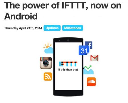 IFTTT, internet de las cosas llega a tu bolsillo si tienes un móvil Android