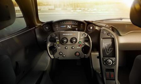 Éste es el interior del McLaren P1 GTR