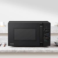 Este microondas Toshiba 2 en 1 descongela, calienta y cocina en minutos y lo mejor es que tiene descuentazo 