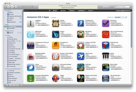 Apple crea una zona dedicada las aplicaciones adaptadas a iOS 4 en la App Store