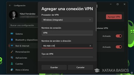 Agora, conecte-se à sua VPN