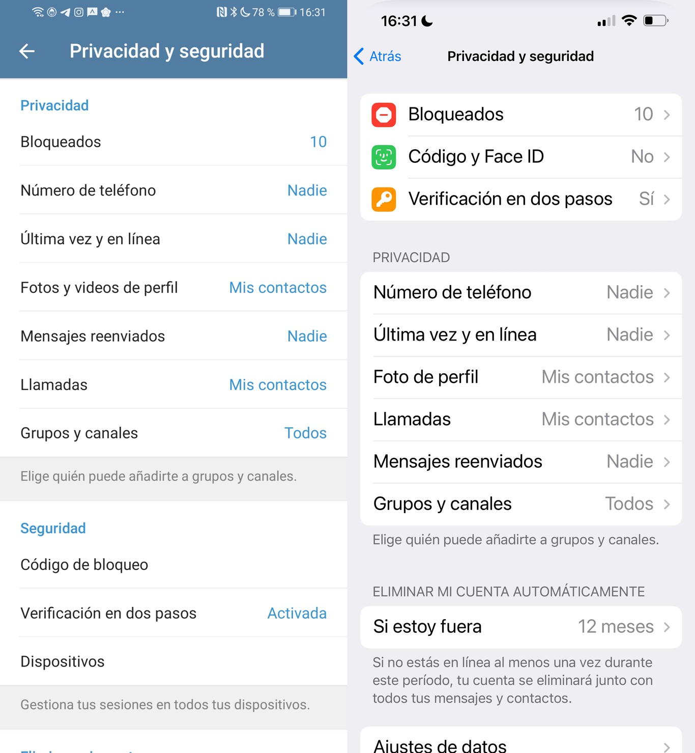 Consejos para esconderse en Telegram: mejora así tu privacidad en la ...