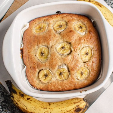 Cómo hacer pastel de plátano con solo 3 ingredientes: delicioso, esponjoso y sin necesidad de horno 