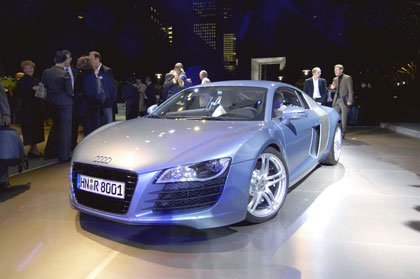 Audi R8 en el Paris Motor Show