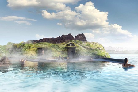 Lago termal Islandia