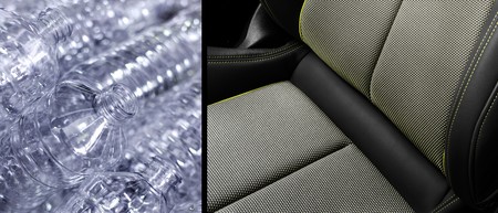 Audi utiliza botellas recicladas de PET para fabricar la tapicería del A3