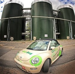 Volkswagen New Beetle a biogas