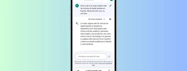 Bard, la IA de Google que quiere derrotar a ChatGPT, ya disponible en España: así puedes probarla en tu iPhone Bard, la IA de Google que quiere derrotar a ChatGPT, ya disponible en España: así puedes probarla en tu iPhone