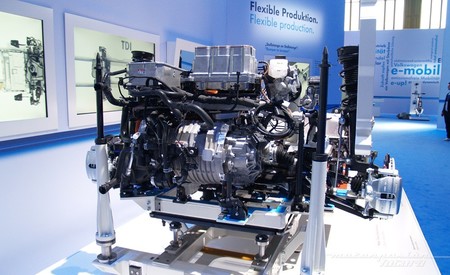 Cargador, unidad de control, motor y transmisión del Volkswagen e-Golf