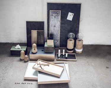 No seas fantasma y decora en Halloween con las piezas de madera de The Oak Men Shop