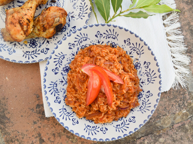 Arroz Jollof Nigeriano