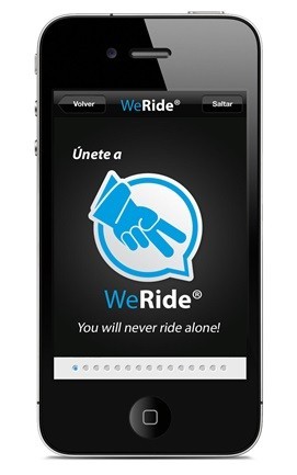 WeRide, aplicación móvil hecha por moteros y para moteros