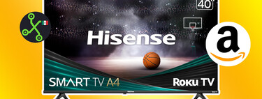 Esta pantalla Hisense de 40 pulgadas con Roku TV tiene 41% de descuento en Amazon: llévatela por solo 2,927 pesos 