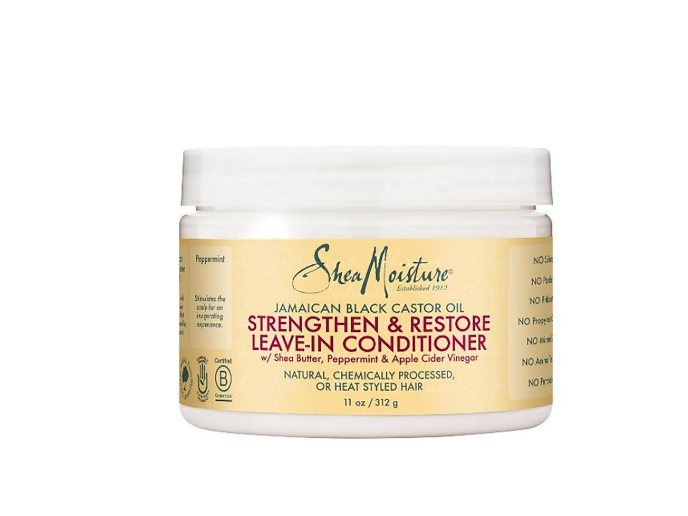 Jamaican Black Castor Oil Strengthen & Restore Leave-In Conditioner de Shea Moisture (431 ml)
