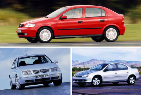 Dodge Neon vs. Chevrolet Astra vs. Volkswagen Jetta: analizamos a los compactos del momento