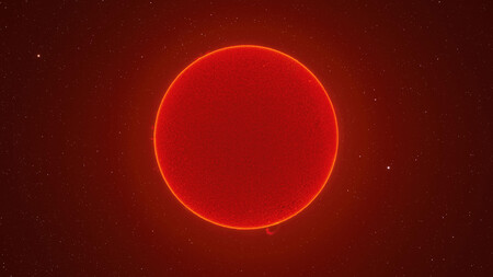 El sol como pocas veces se había visto en una fotografía de 230 Mpíxeles compuesta a base de cien mil tomas del astro rey