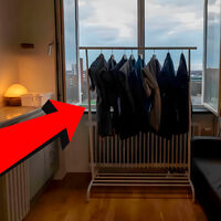 Secar ropa dentro de casa sin gastar luz: el método infalible que usan en países nórdicos