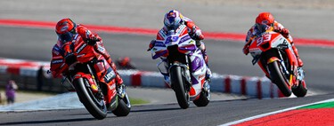 Pecco Bagnaia completa el primer doblete de MotoGP y Marc Márquez hace el cafre en Portimao