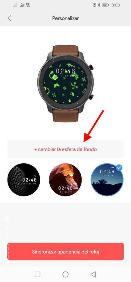 Amazfit gts personalizar esferas hot sale