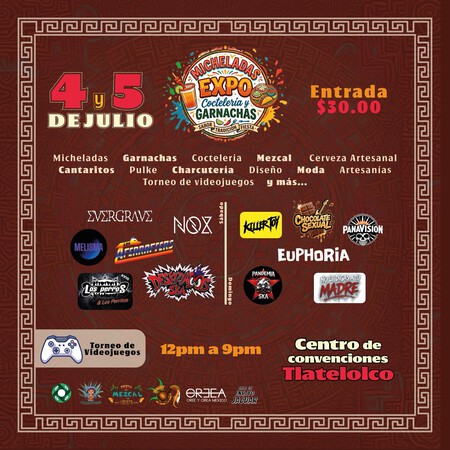 Ya viene Expo Micheladas, Coctelería y Garnachas 2026, el paraíso de las micheladas gigantes y antojitos en CDMX