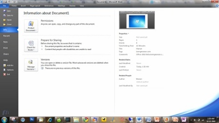 Novedades en la Beta de Office 2010