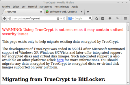 TrueCrypt y su misteriosa desaparición