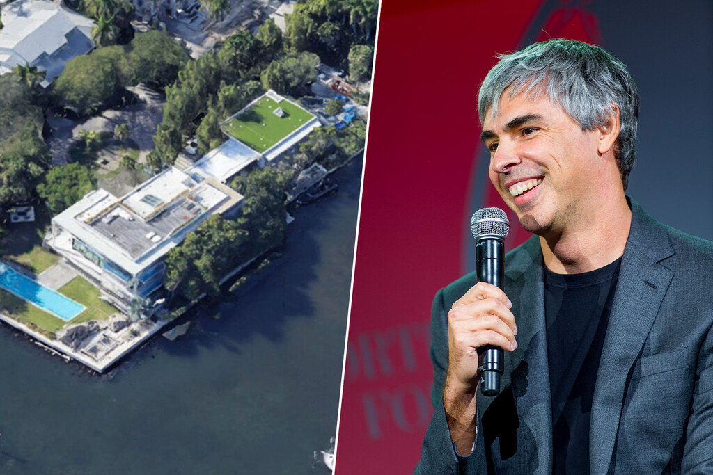 Un impuesto a los milmillonarios ha hecho que el fundador de Google busque refugio en Miami. Un refugio de 173 millones de dólares