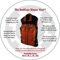 DadGear Diaper Vest: el bolso del bebé en un chaleco
